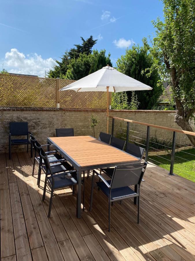 Maison Cosy En Plein Coeur De Ouistreham Eksteriør billede