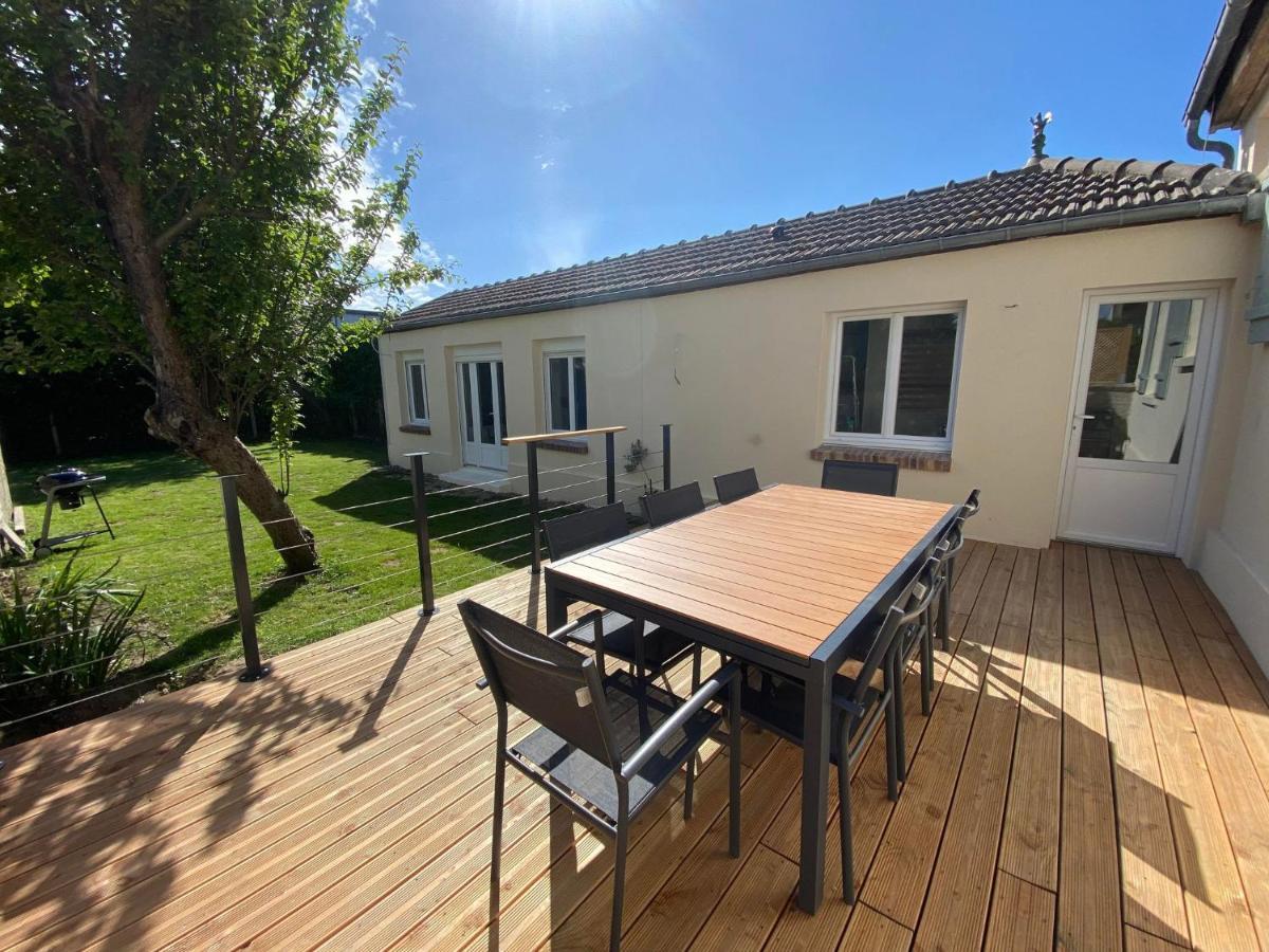 Maison Cosy En Plein Coeur De Ouistreham Eksteriør billede